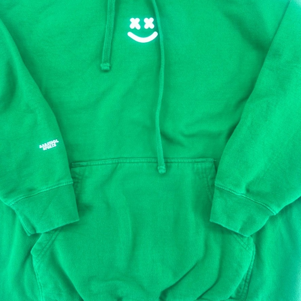 Plan Bri Barstool‎ Sports Green Graphic Hoodie Size XL - Picture 9 of 14